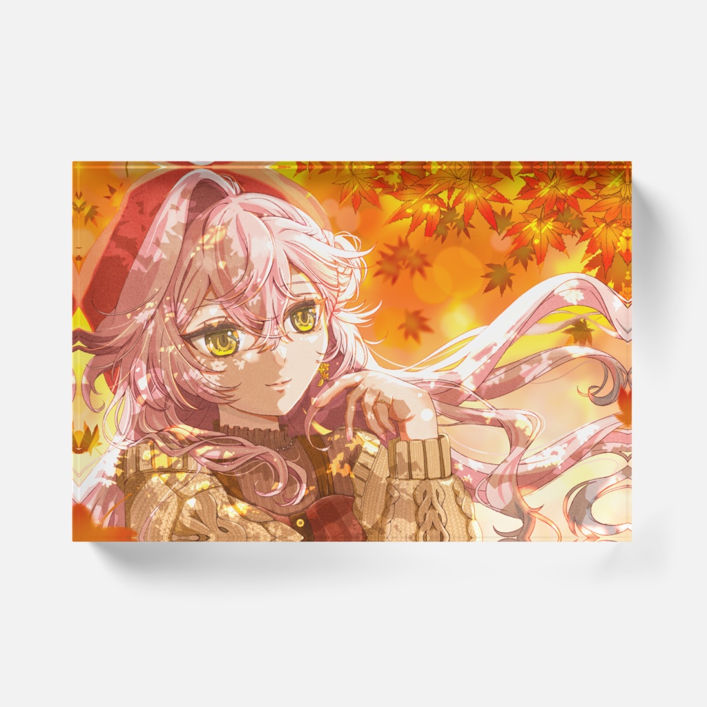 いろのない手紙アクリルブロック