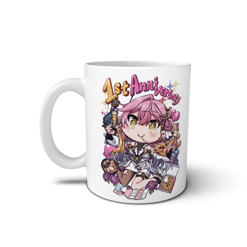 一周年記念マグカップ