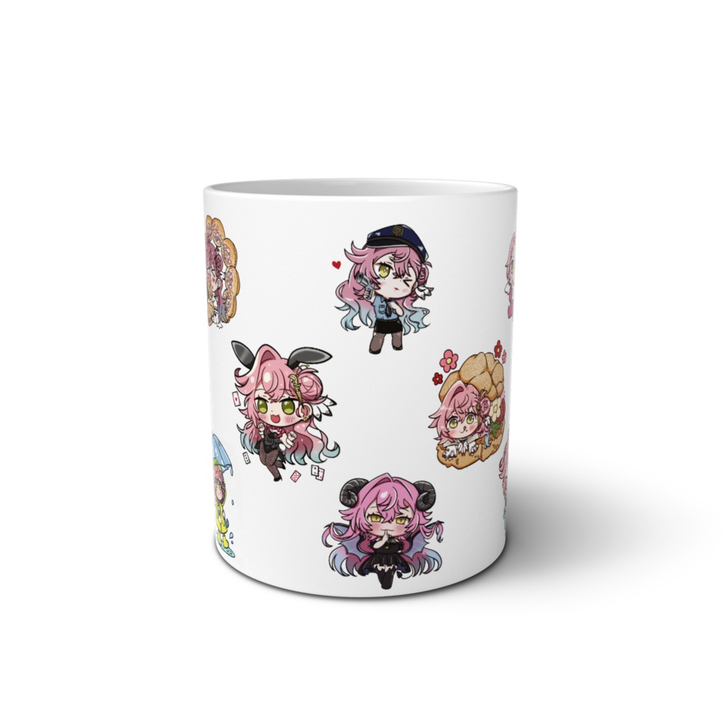 一周年ミニキャラマグカップ