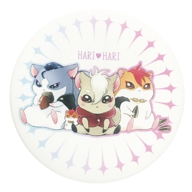 ハリハリトリオ 缶ミラー