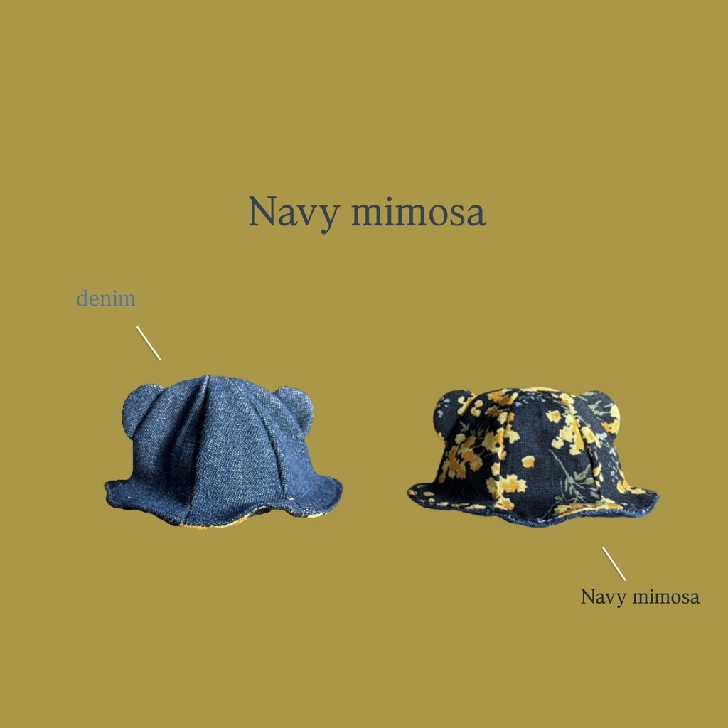 【10cmぬい用】mimosa hat