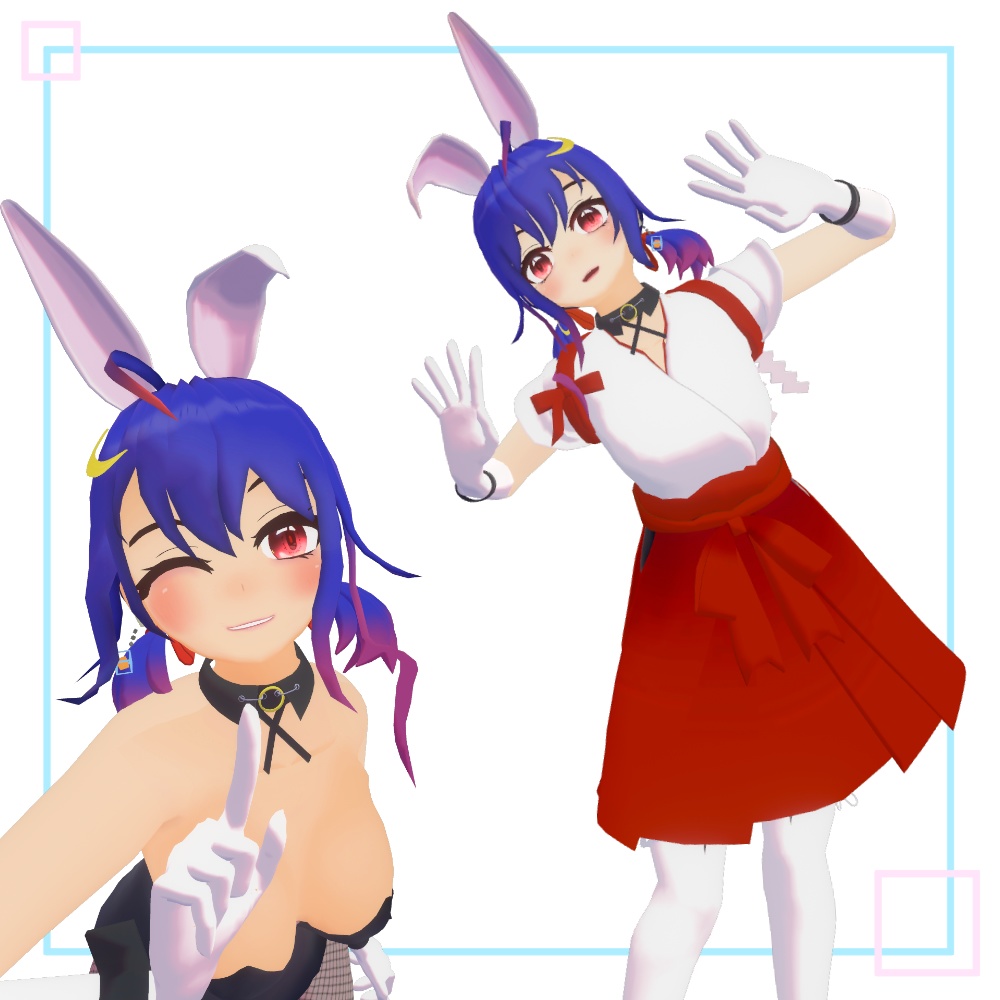 【オリジナル3Dモデル】しらさぎ