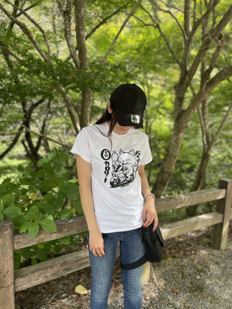 バイクに乗ればゼロカロリーTシャツ