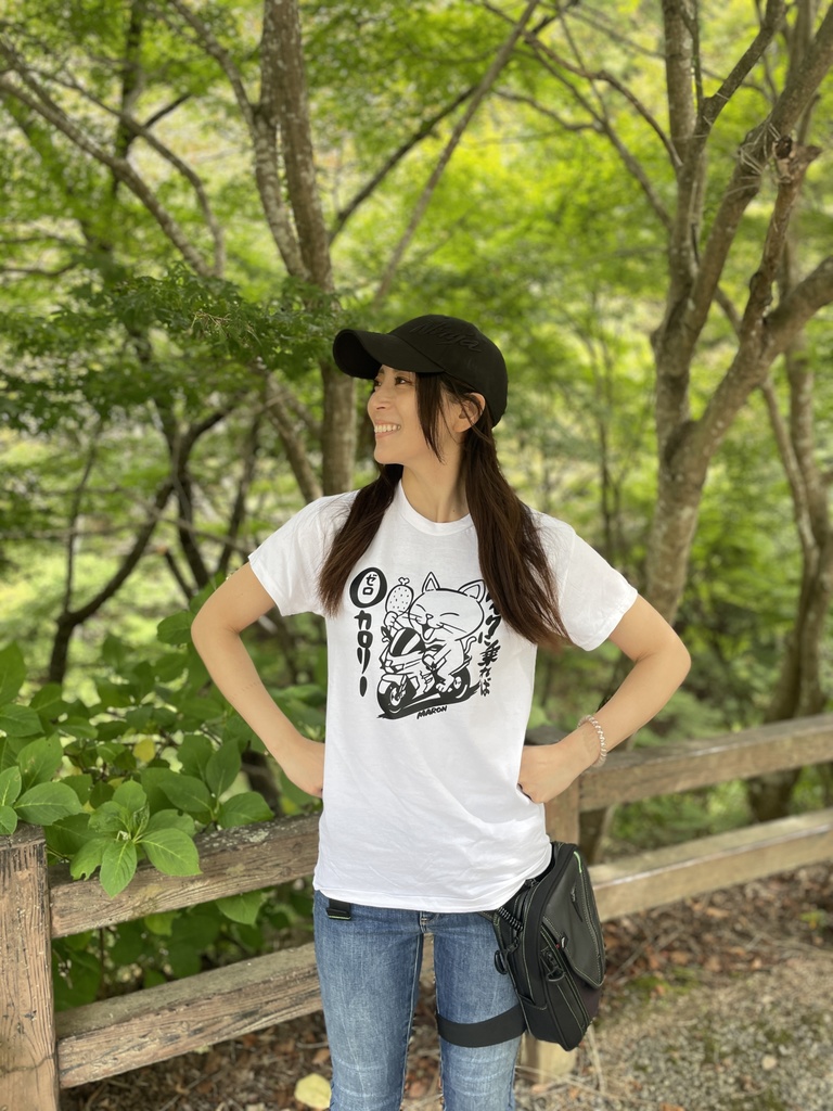 バイクに乗ればゼロカロリーTシャツ