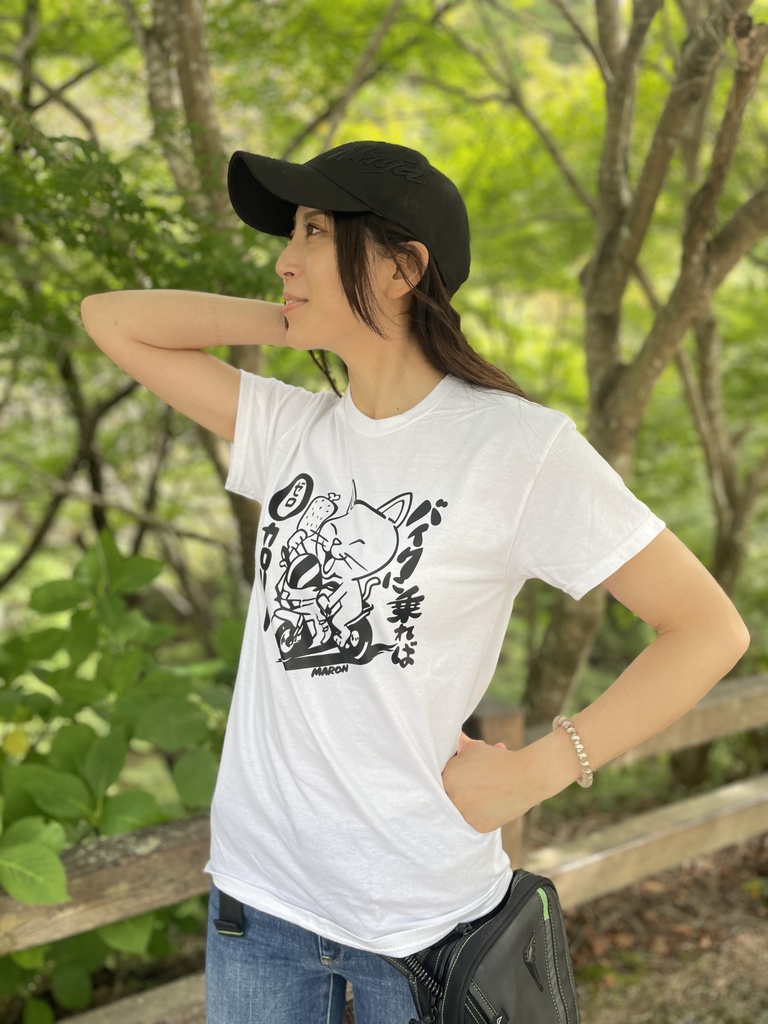 バイクに乗ればゼロカロリーTシャツ