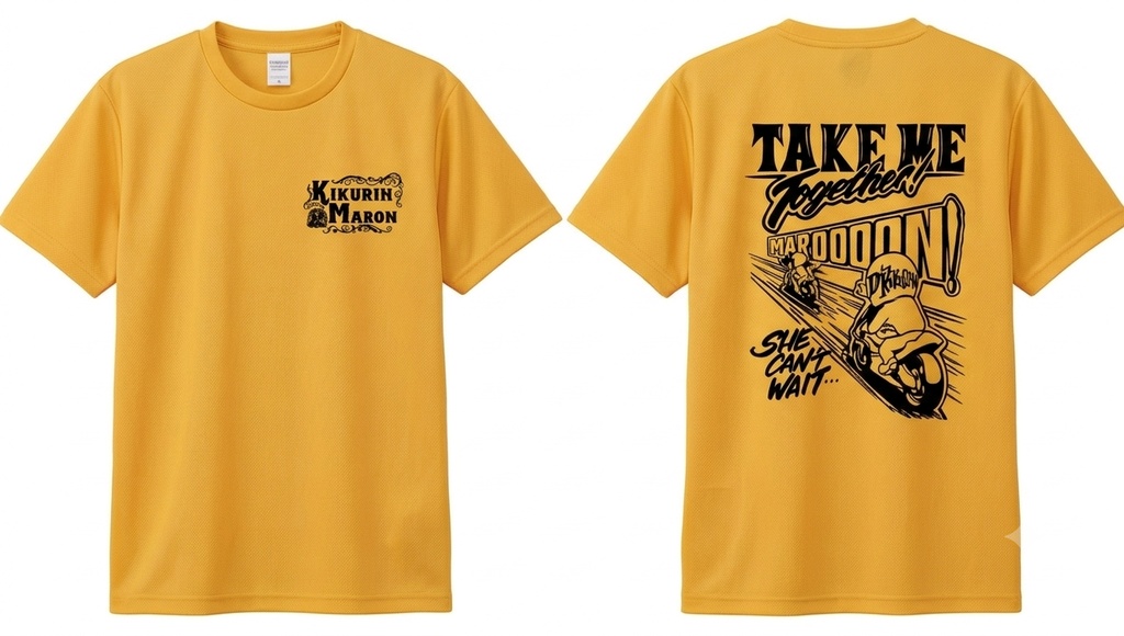 ドライTシャツ　Take me デイジー