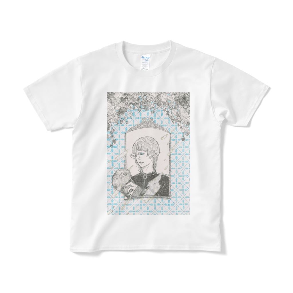 白Tシャツ-光芒