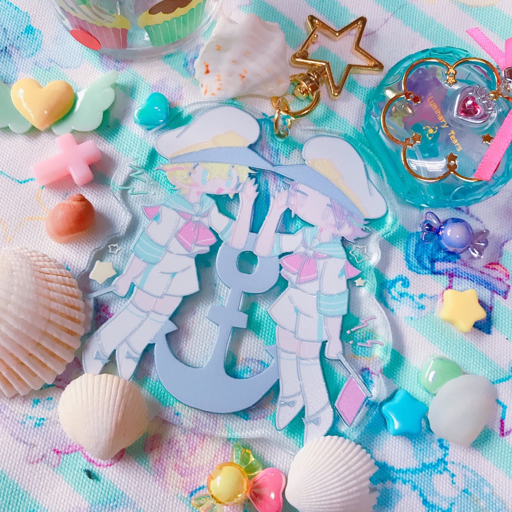 ガウェイン&ランスロット アクリルキーホルダー