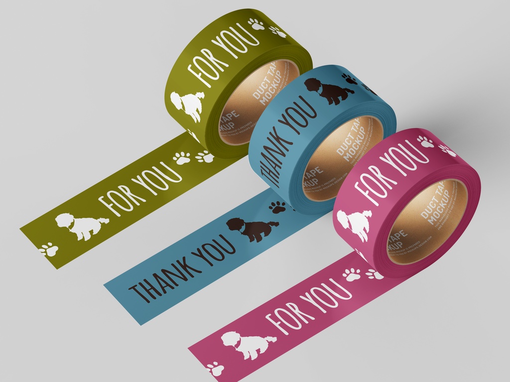 ラブラドゥードル・マスキングテープ(ブルー)