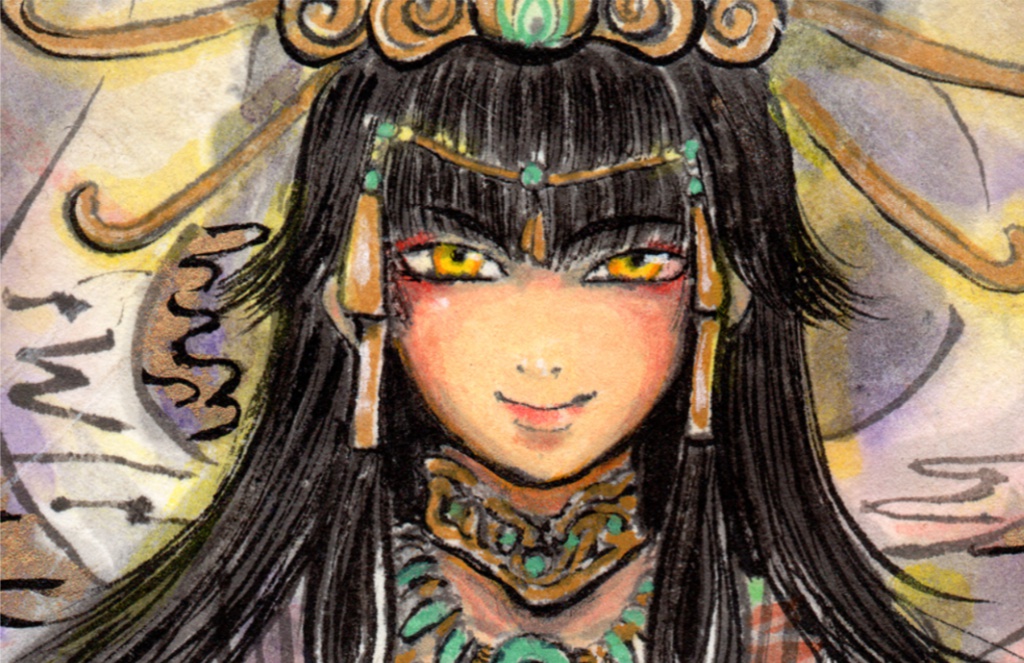 (replica)天照大神(アマテラスオオミカミ)複製画(replica)