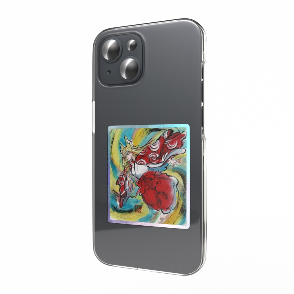 玉藻の前オーロラステッカー