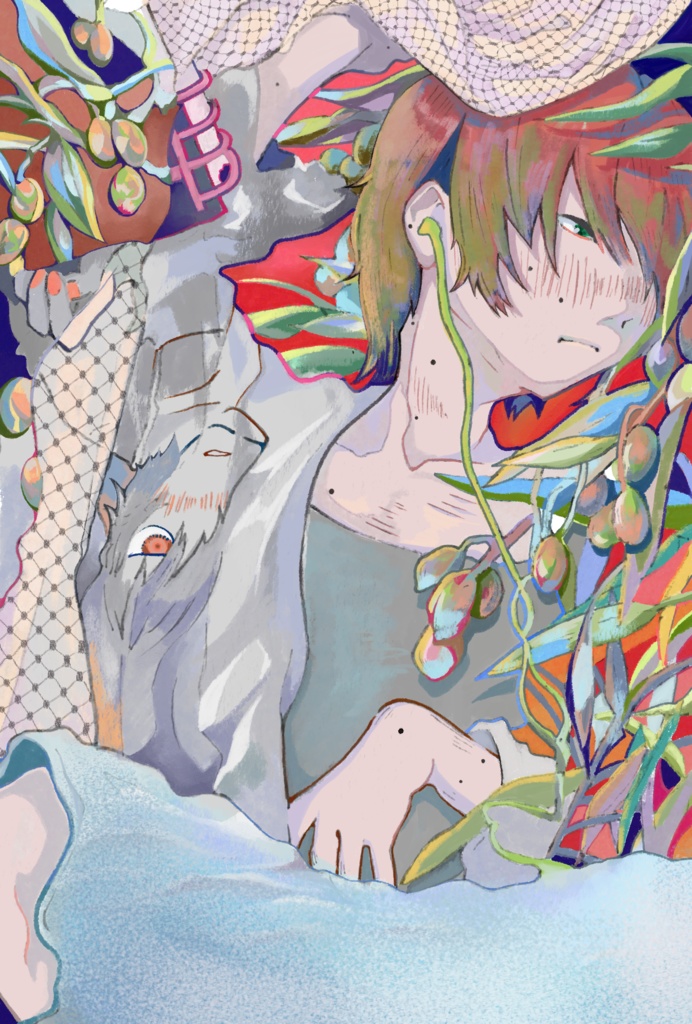 パレスチナ寄付ポストカード「オリーブを聴く」