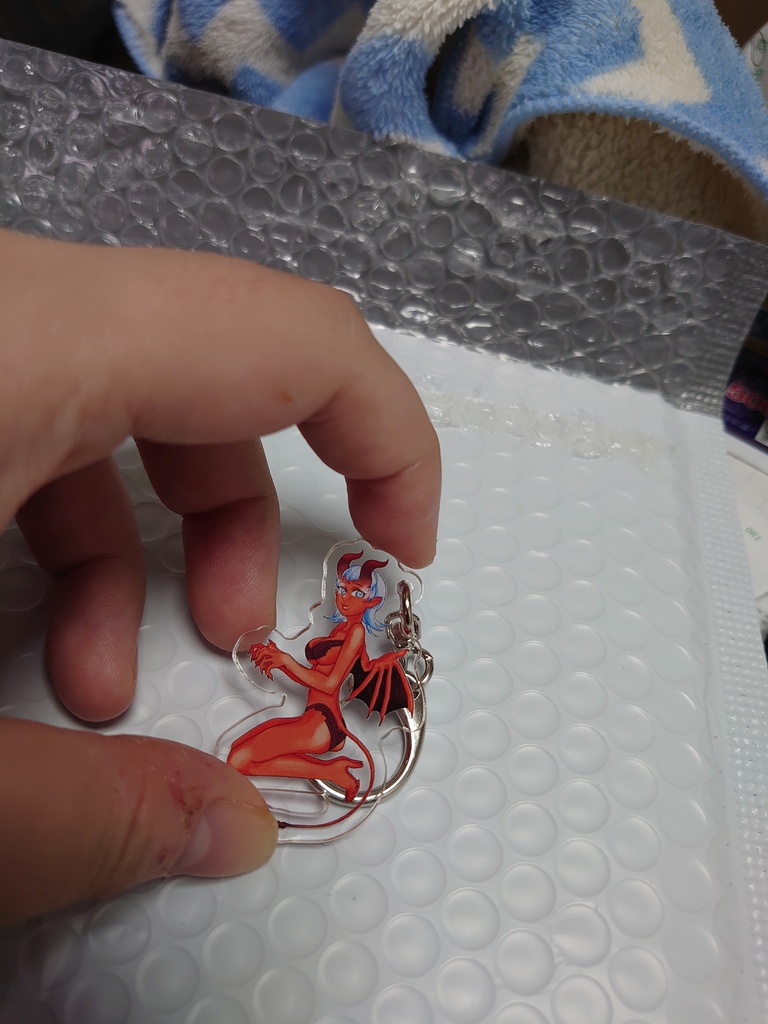 悪魔ちゃんキーホルダー