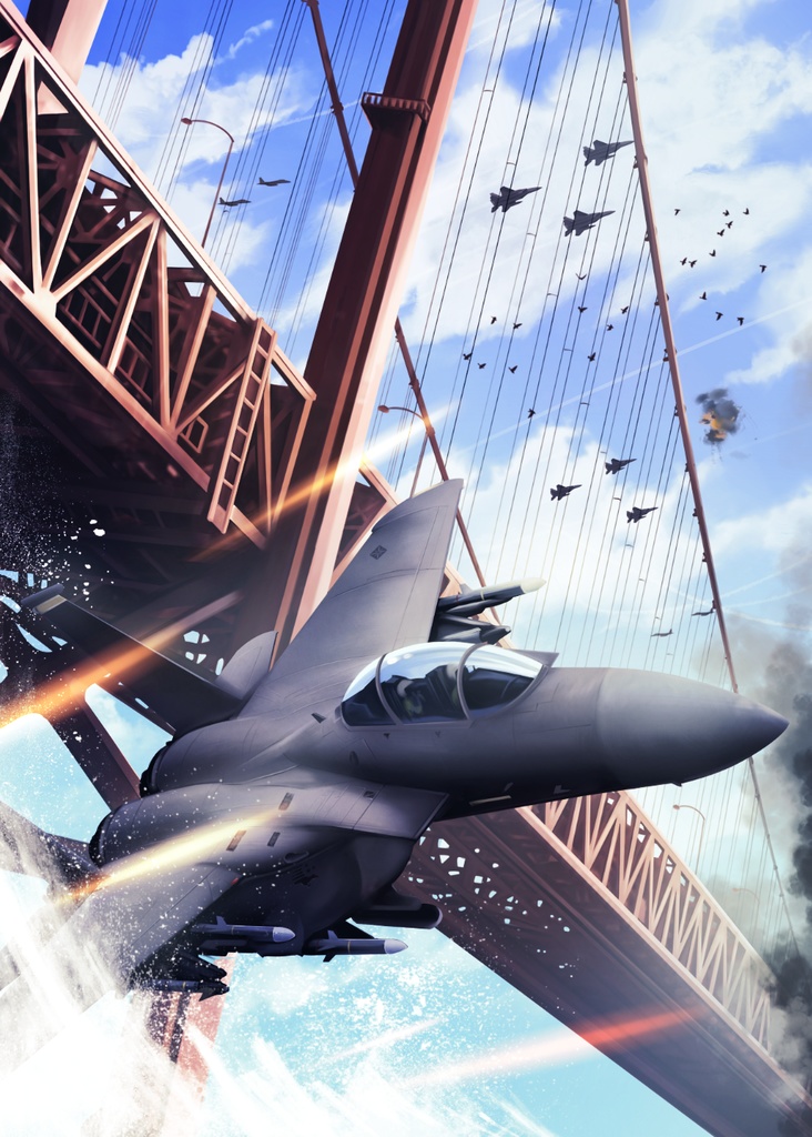 VELOCITY VECTOR -ACE COMBAT SERIES FAN ART COLLECTION-