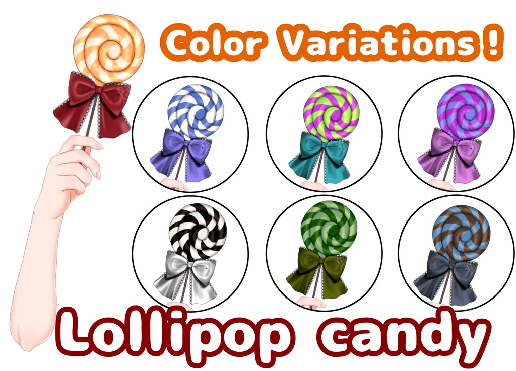 Color custom items Lollipop