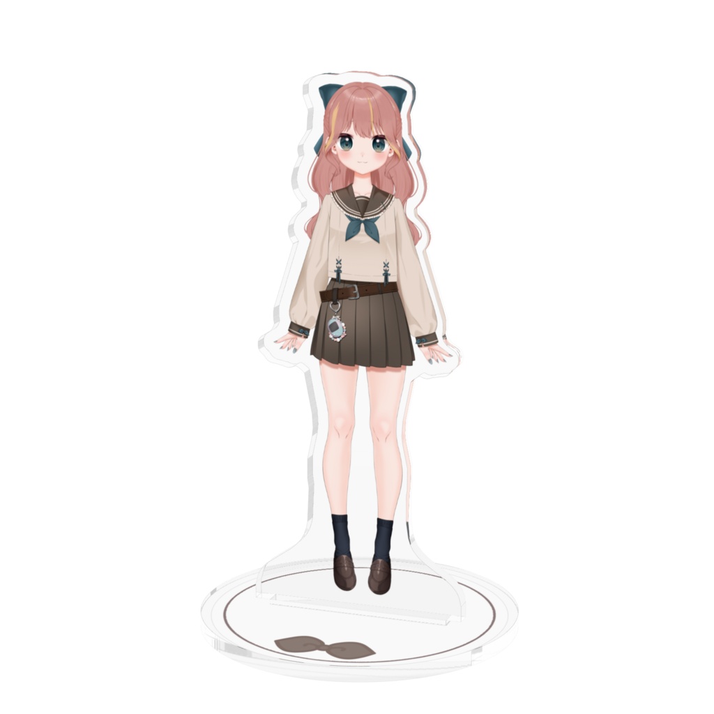 制服なつめちゃんアクリルフィギュア-立ち絵Ver.-