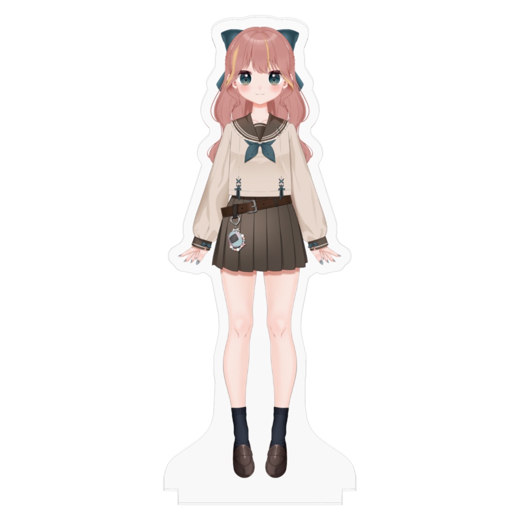 制服なつめちゃんアクリルフィギュア-立ち絵Ver.-