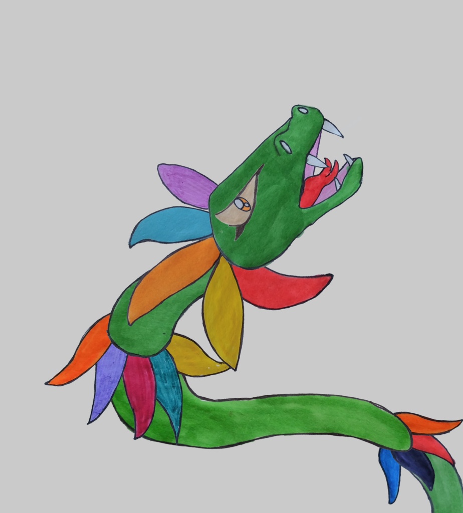 2D Dragon Animation Puppet
