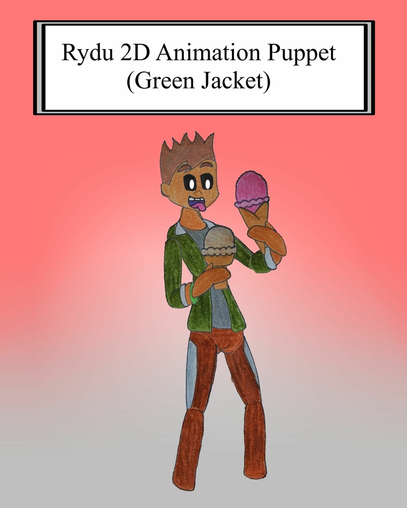 Rydu 2D Animation Puppet
