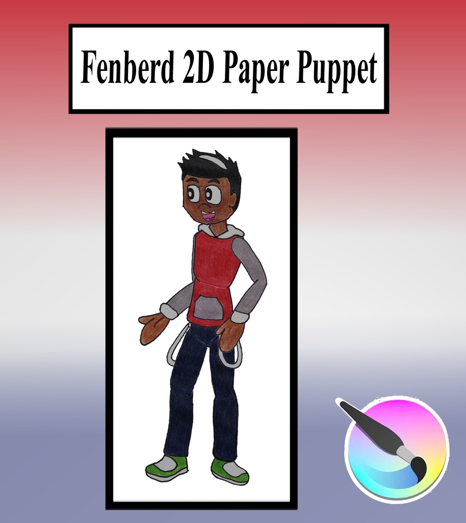 Fenberd 2D Animation Puppet