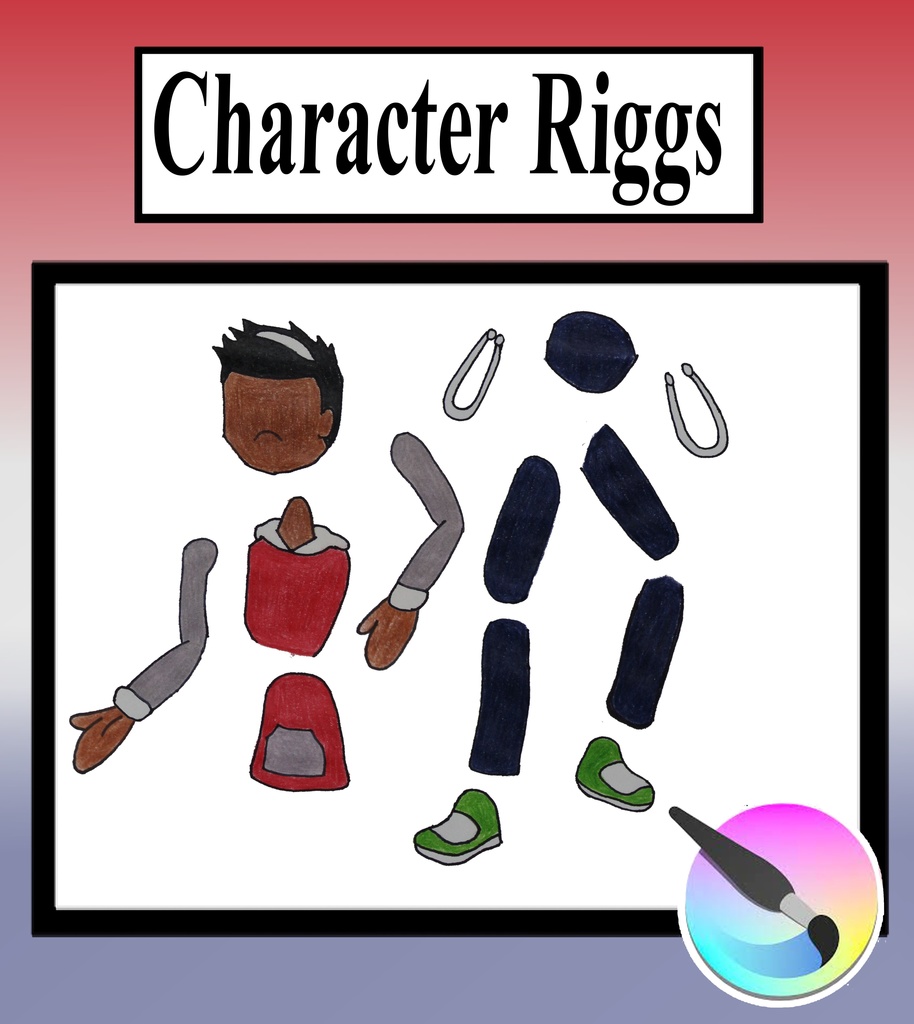 Fenberd 2D Animation Puppet