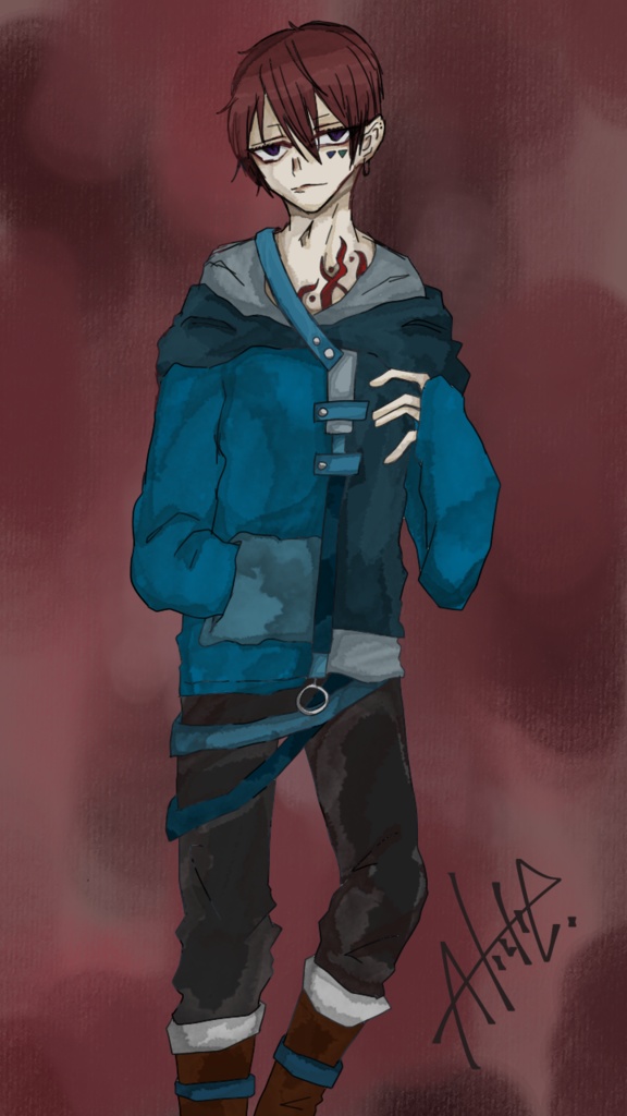 お洒落男子のアクリルスタンド