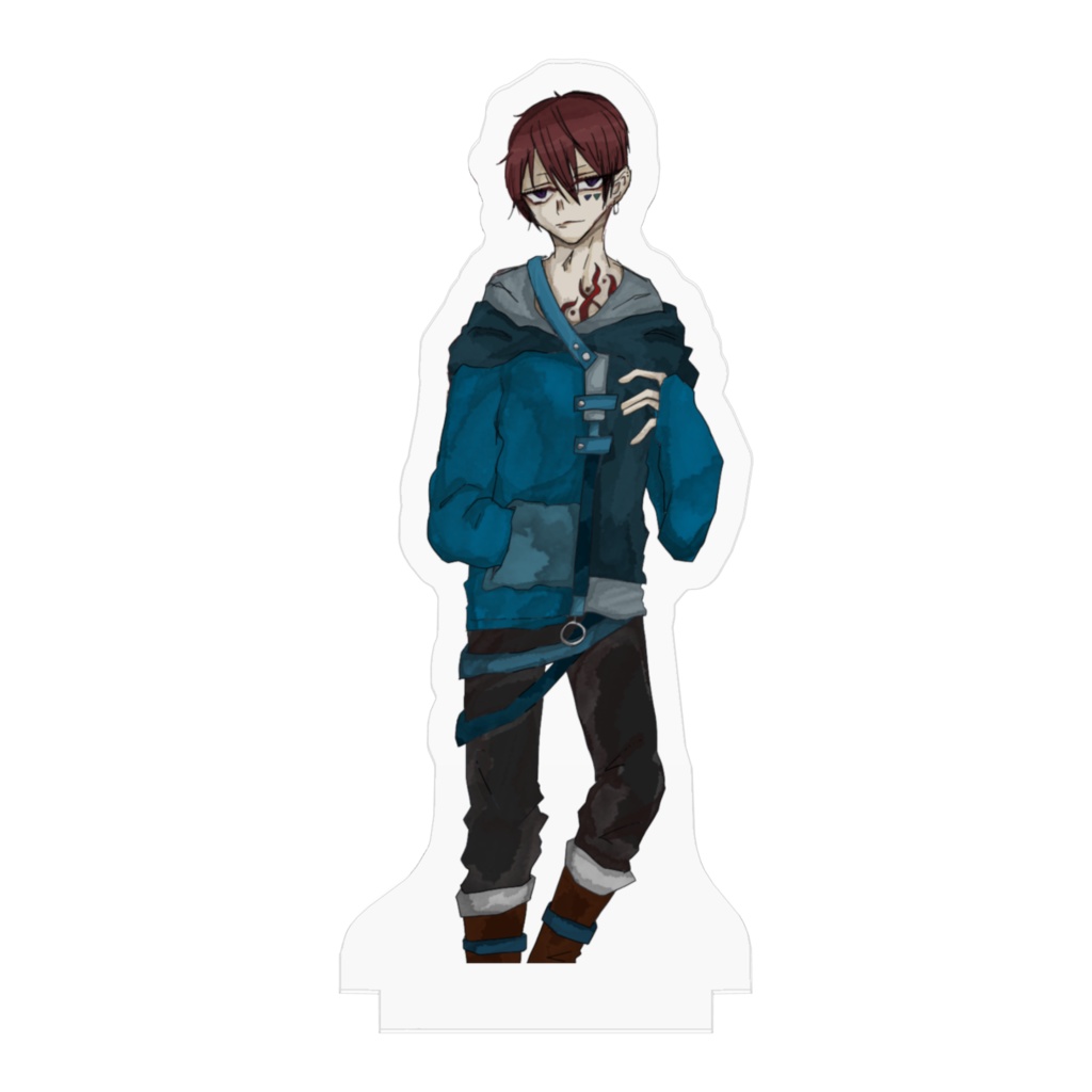 お洒落男子のアクリルスタンド