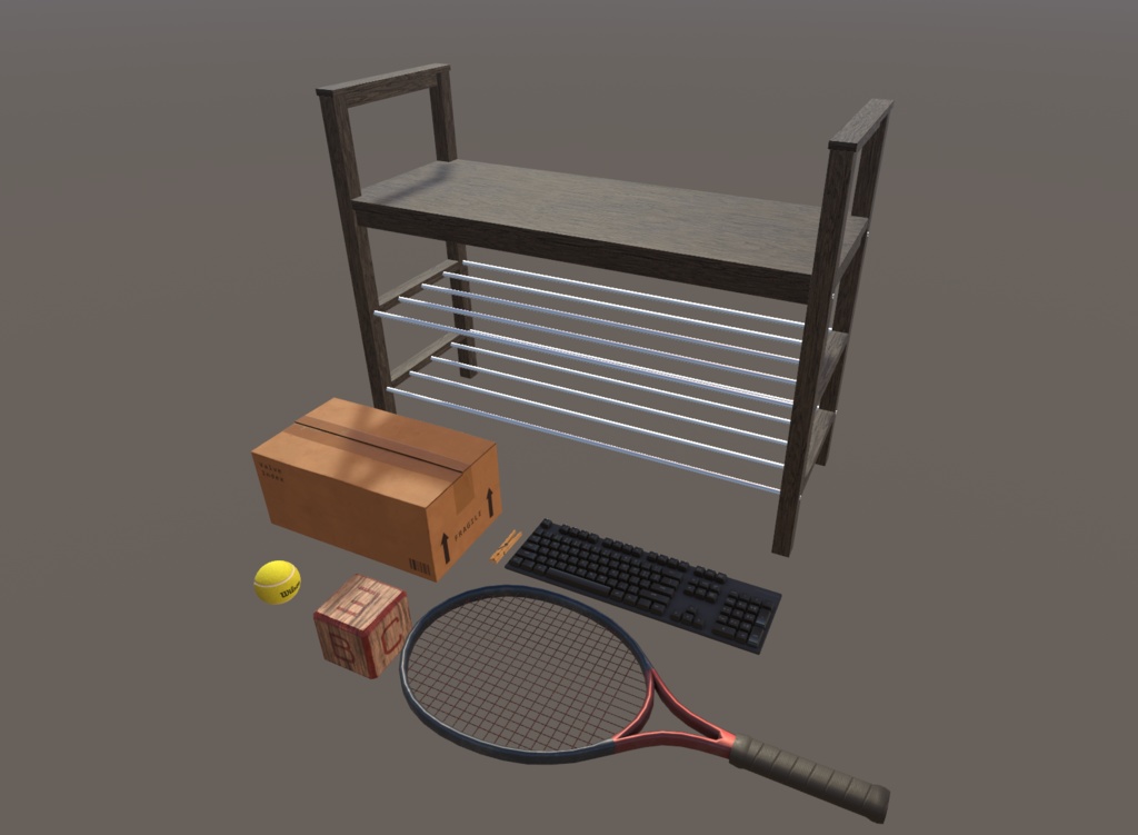 Props - Attic Bedroom