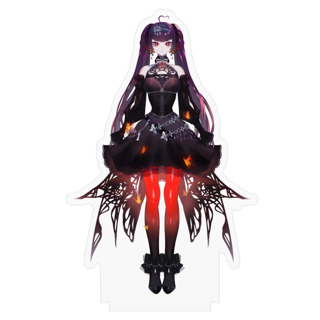 蘇我 愛理 黒蓮ドレス アクリルスタンド