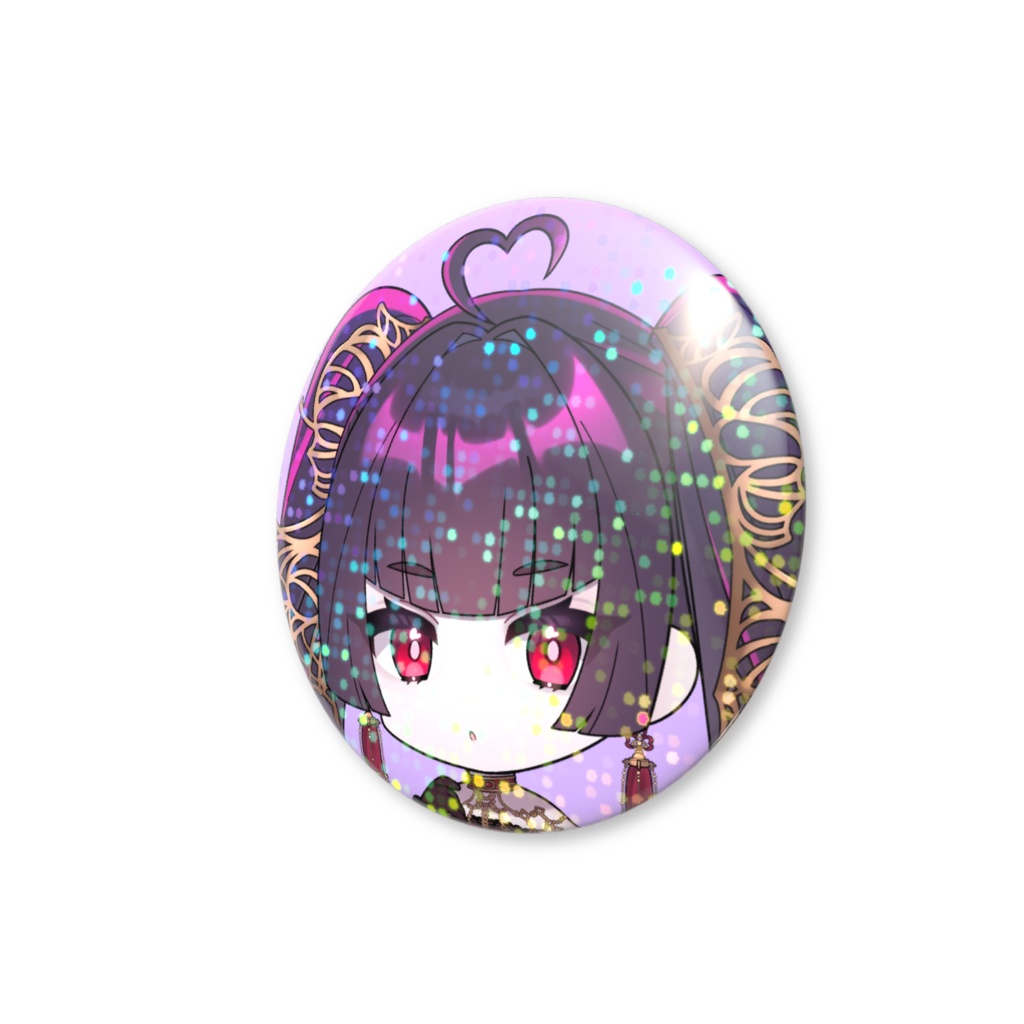 蘇我 愛理スタンプ ホログラム缶バッジ