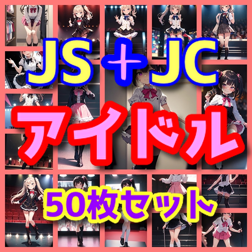 JS+JC　アイドル　50枚