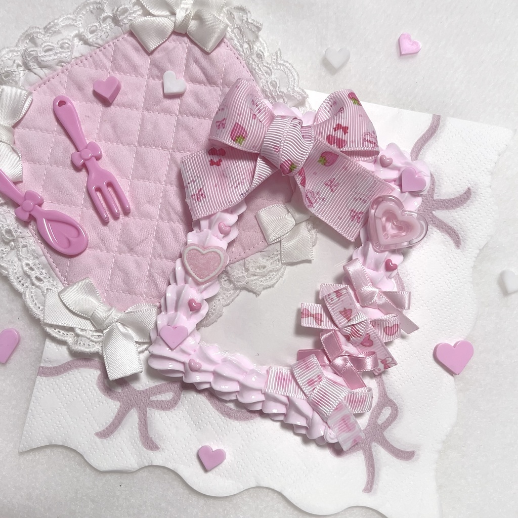 B8♥melty pink whip♡babypink