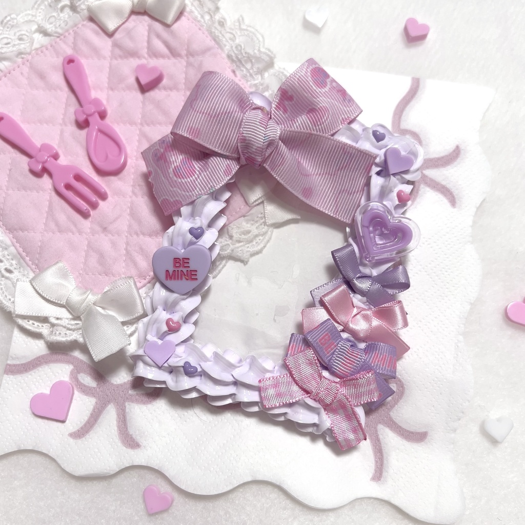 B8♥ melty milky whip♡baby purple