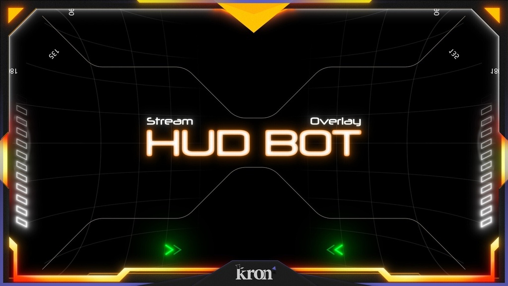 〖配信者向け〗Hud Bot|HUD・タクティカル 動く配信画面|OBS対応オーバーレイ