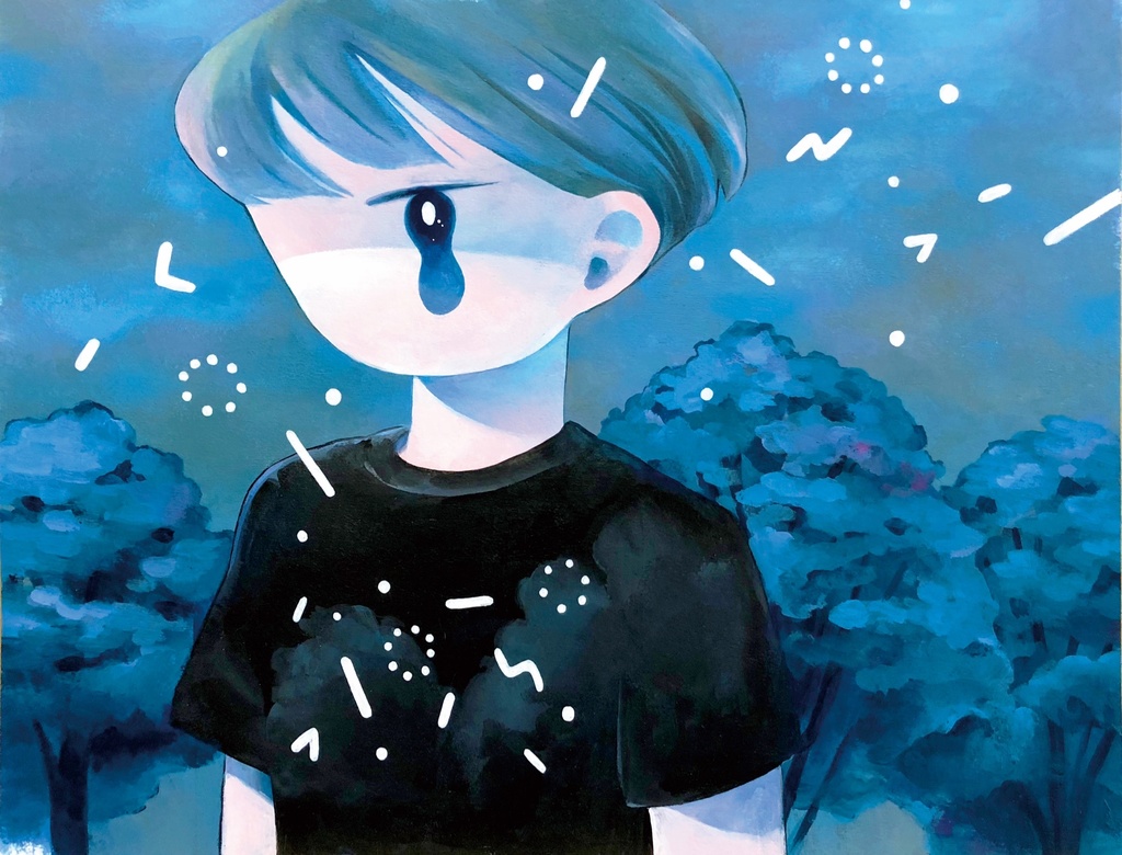 ポストカード「一部だった」