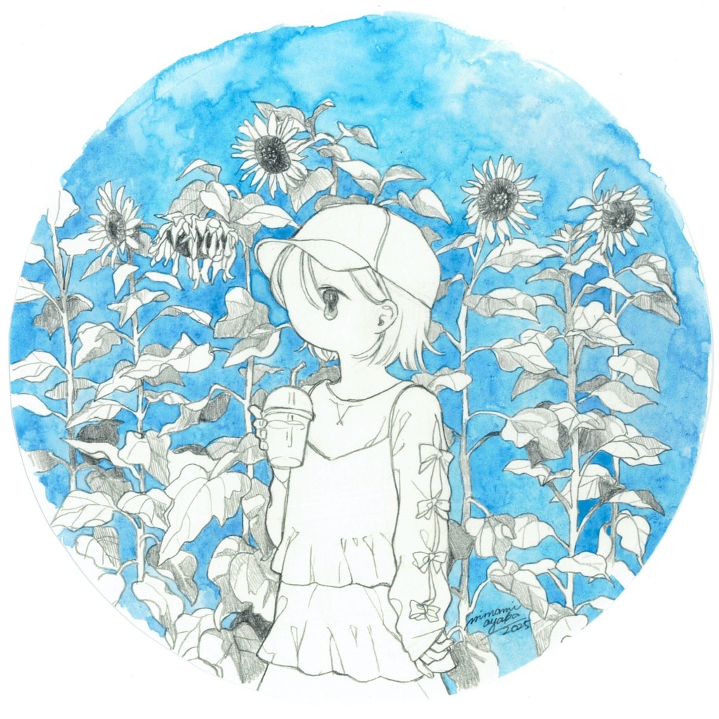 額装作品「忘れられても強く」