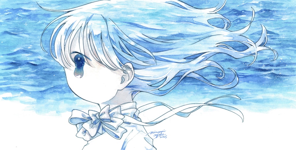 額装作品「いつでもここに居る」