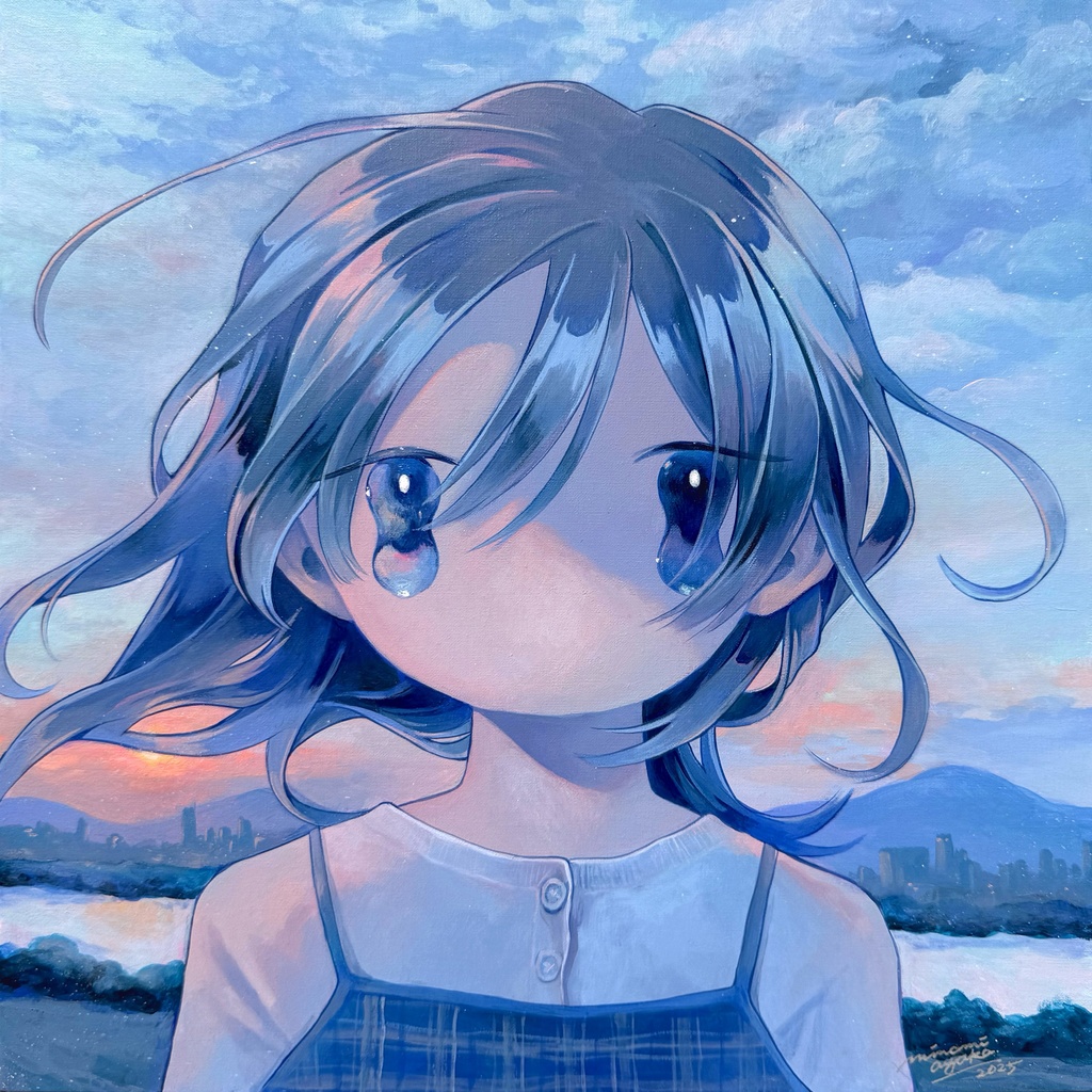 キャンバス作品「ゆうぐれルール」