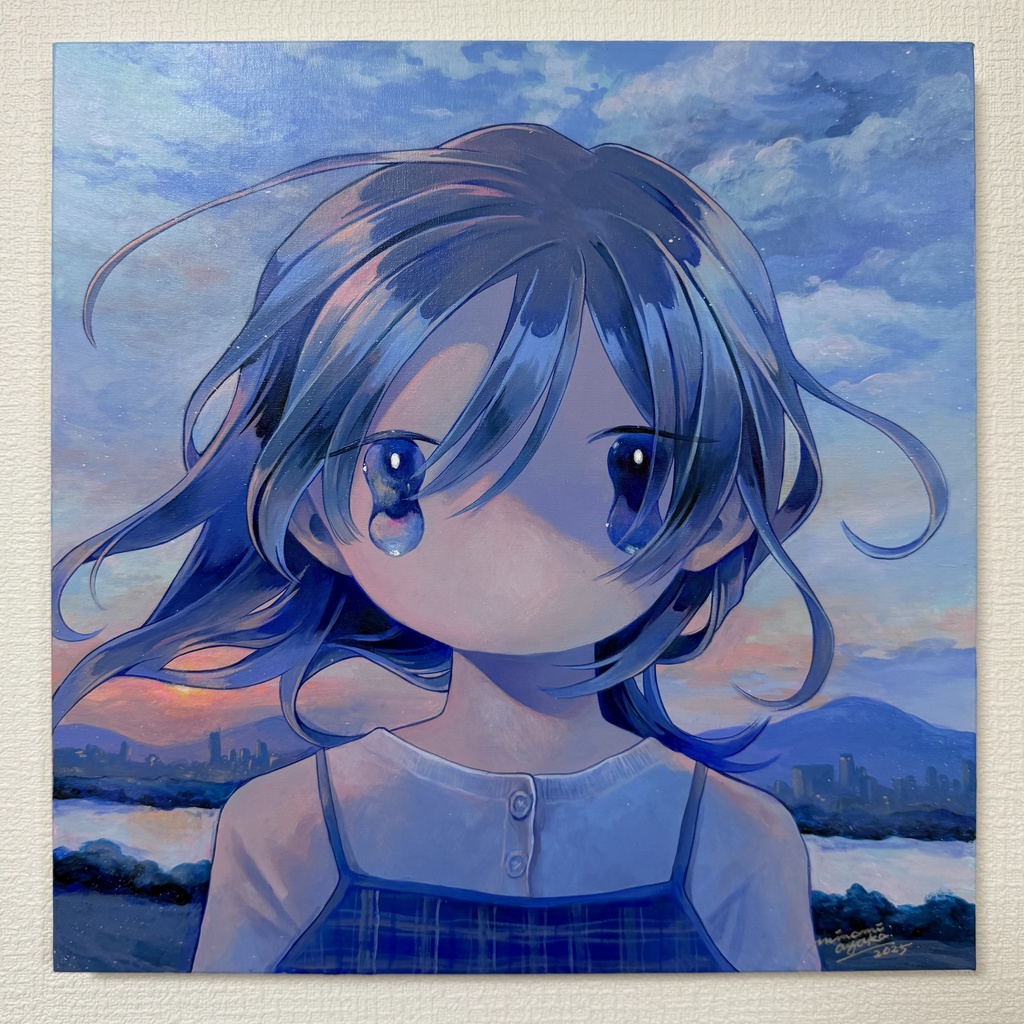 キャンバス作品「ゆうぐれルール」