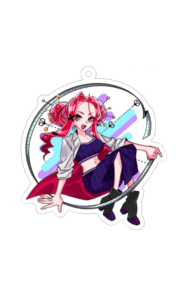 裁縫係マリア様アクキー