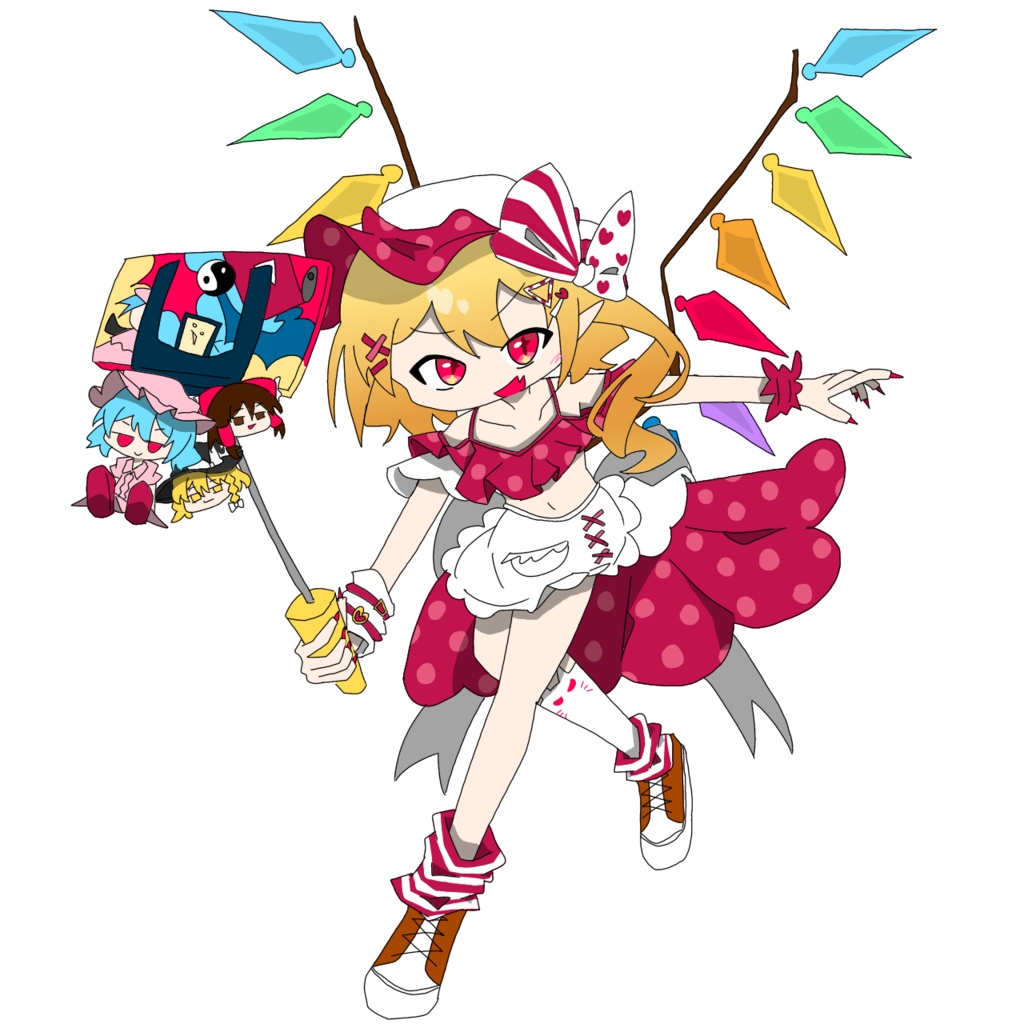 あるふぁ式立ち絵素材 - フランドール・スカーレットv1.0