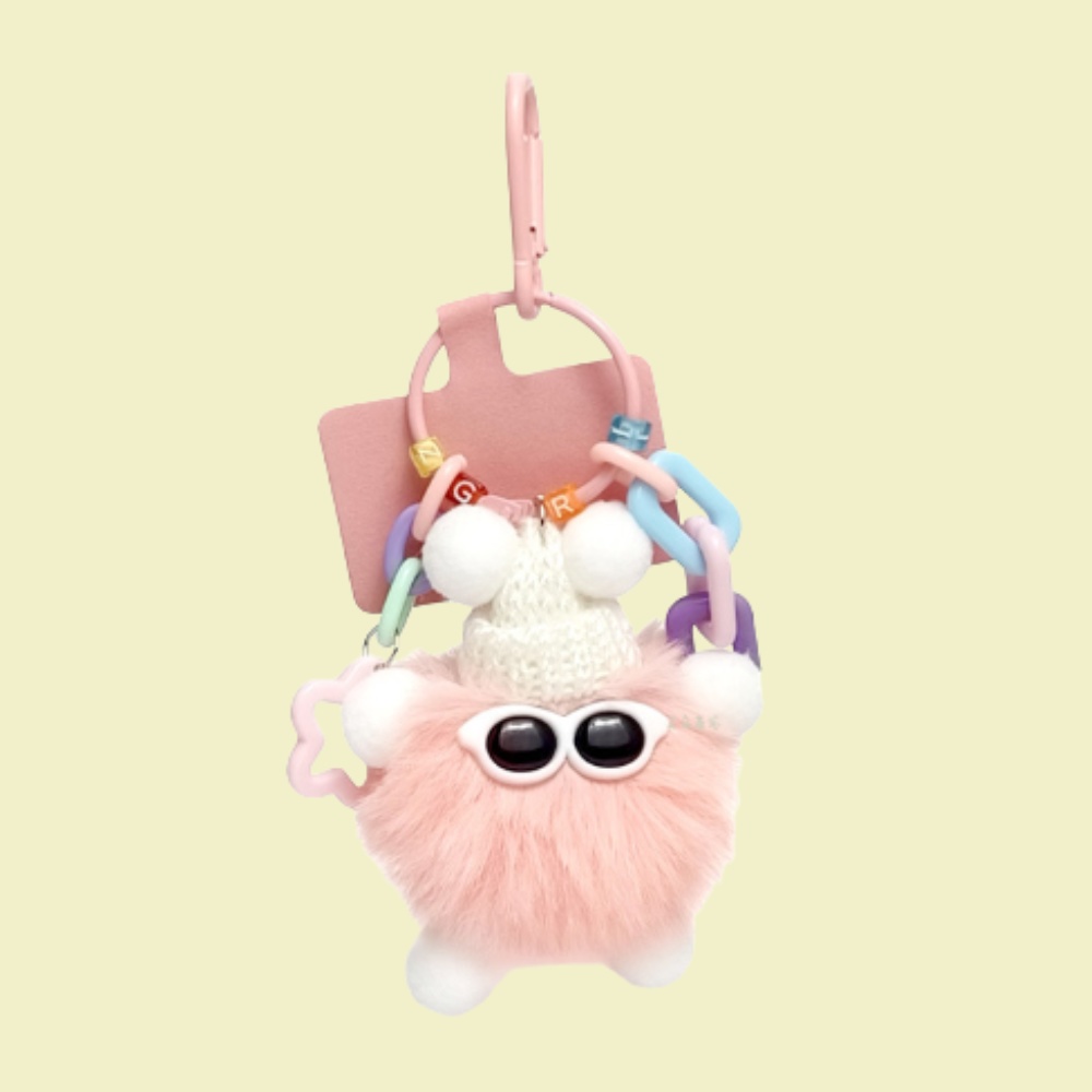 『新発売』　超可愛い小妖精　ピンク　キーホルダー・ストラップ