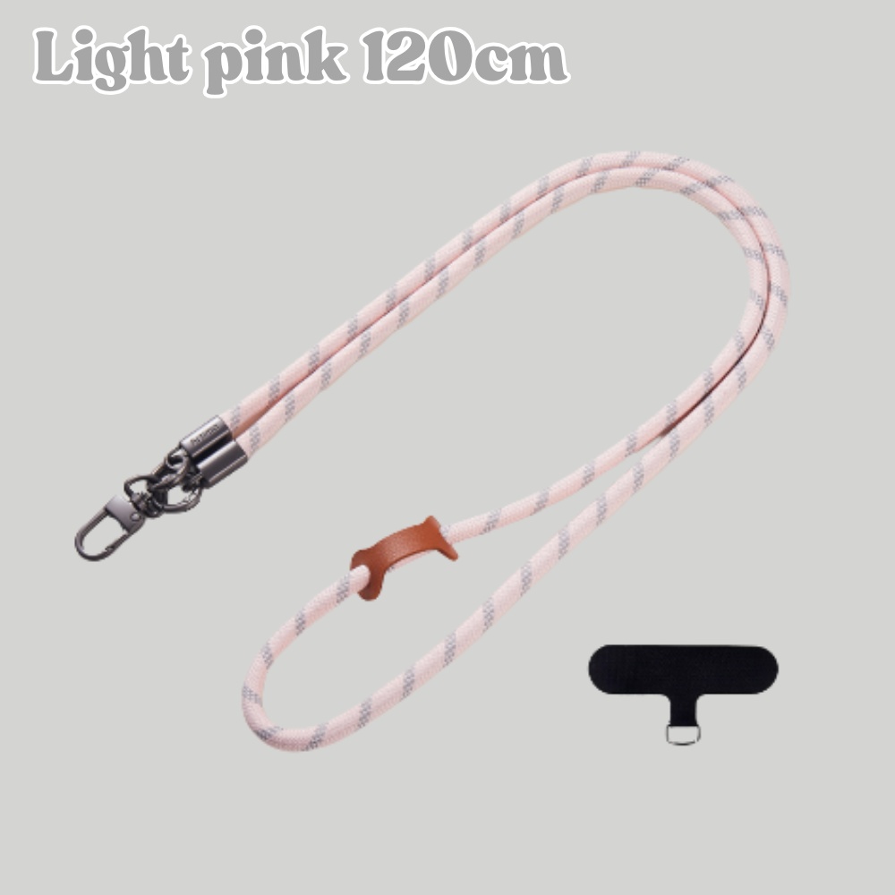 『新発売』　スマホストラップ 首掛け 肩掛け 斜め掛け 携帯ストラップ　ライトピンク