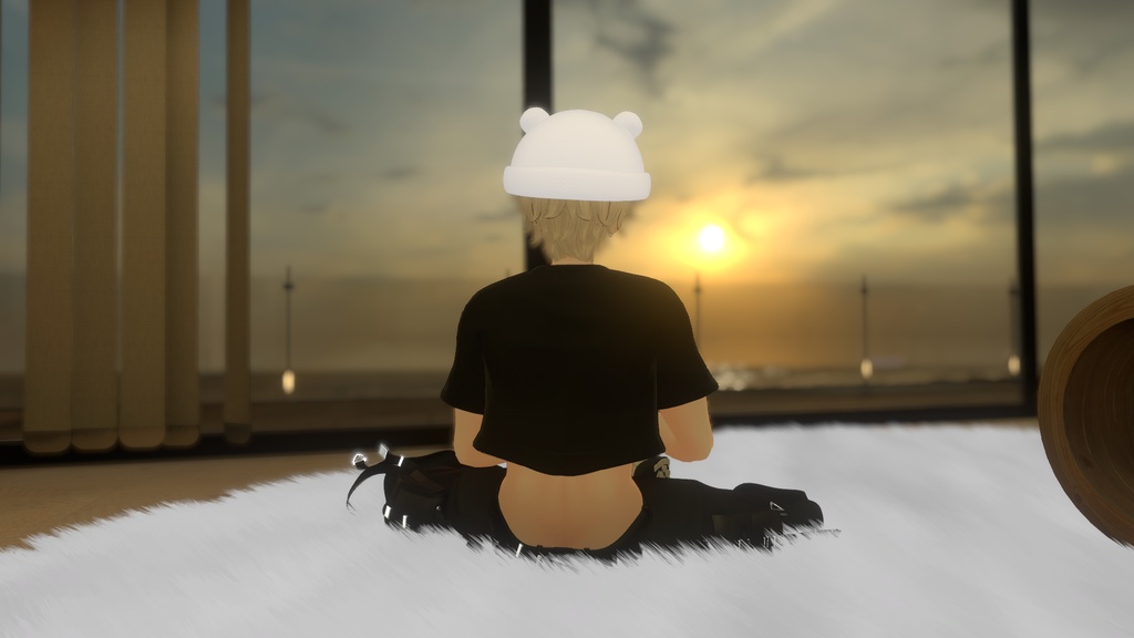 もこベアニット帽 【Kanata対応】