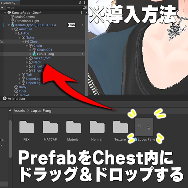 【オリジナル3Dモデル】~Lupus Fang~狼の牙 ネックレス アクセサリー シルバー