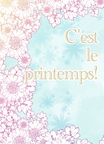 C’est le printemps!