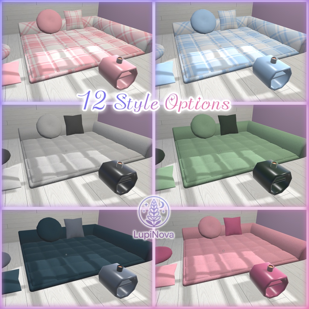 『Carpet Sofa』12Style