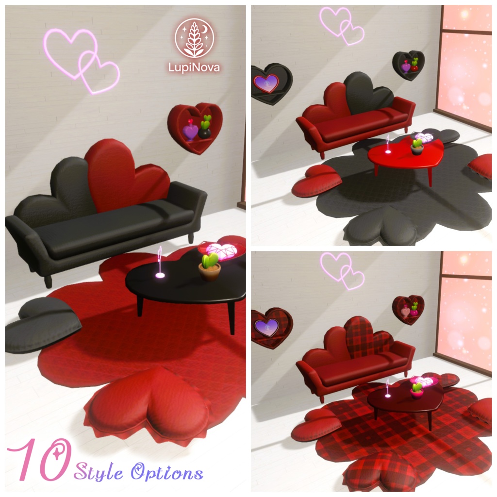 『Heart Interior Set』10Style