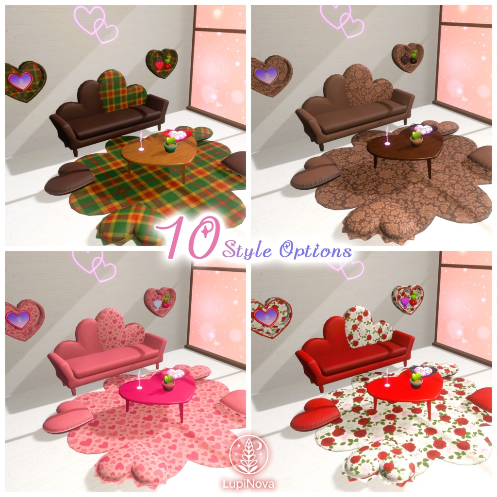 『Heart Interior Set』10Style