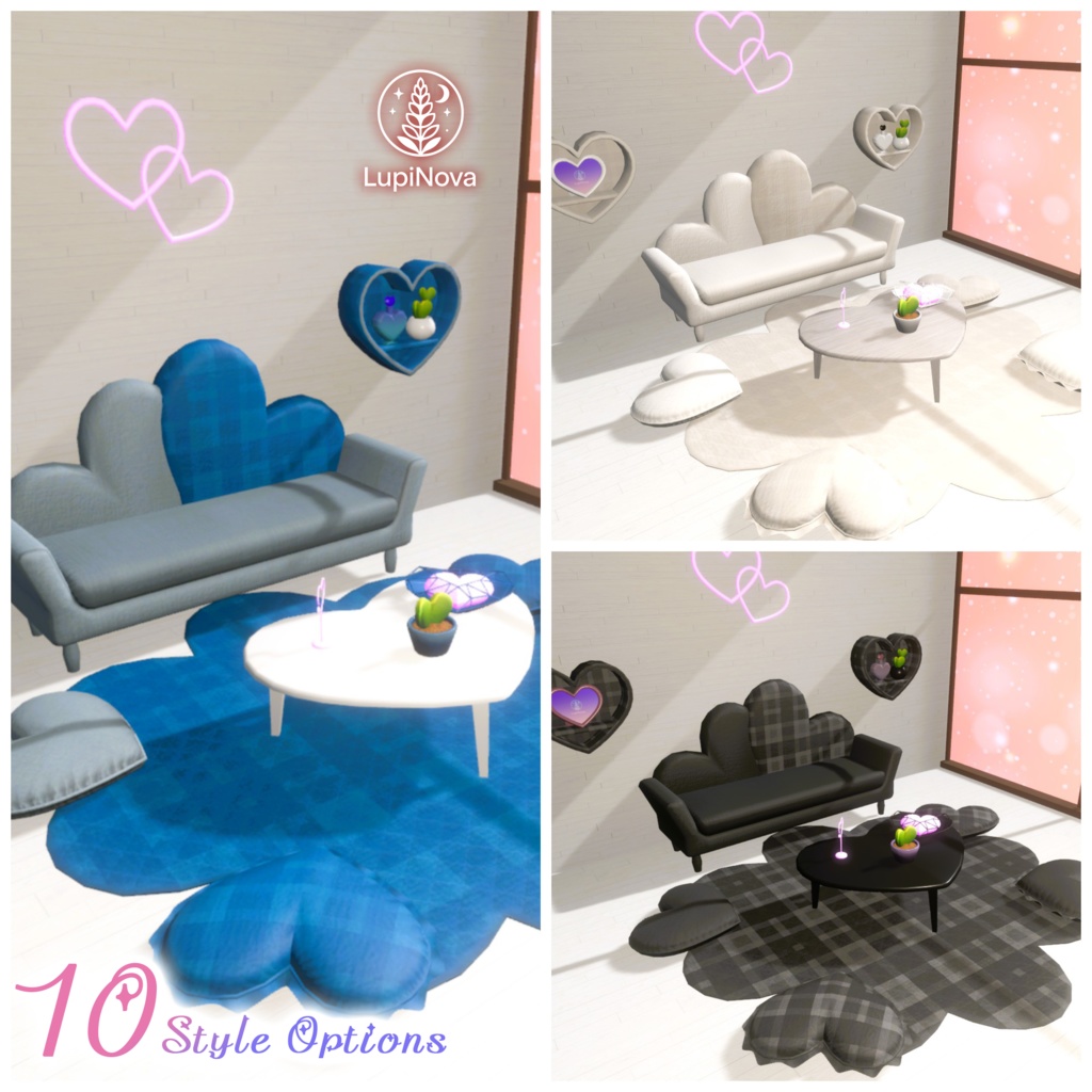 『Heart Interior Set』10Style